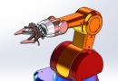 机器人手臂3D模型