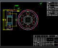 两级圆柱齿轮减速器装配及零件CAD图